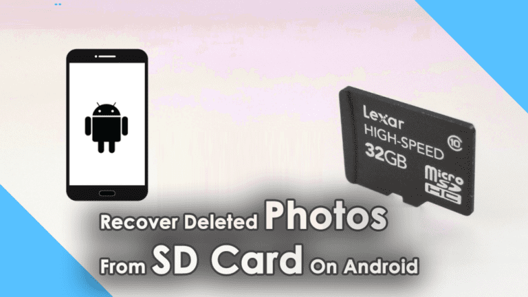 restore sd card android