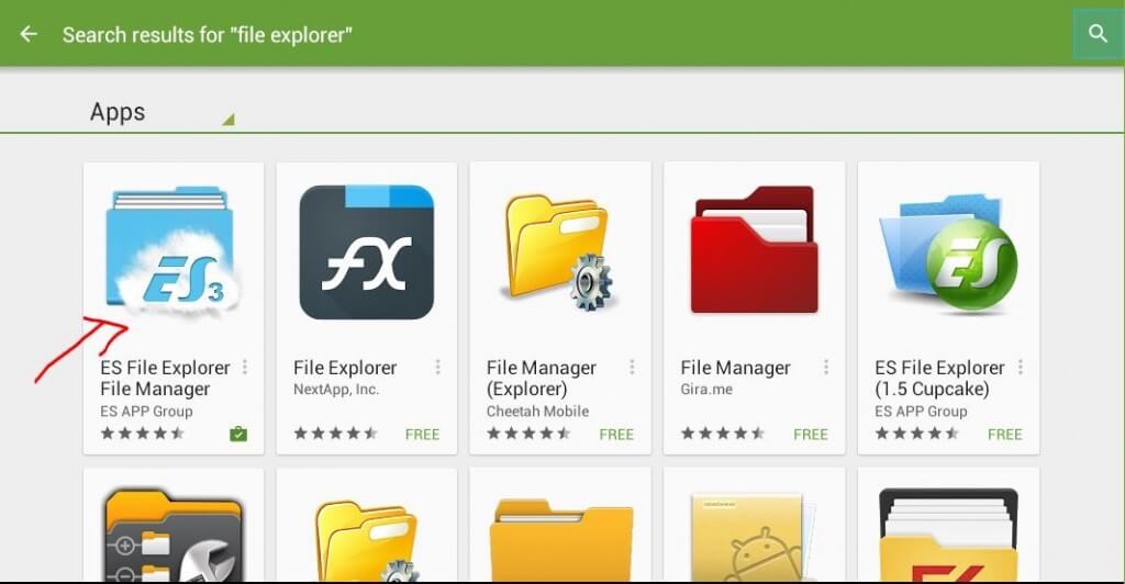 file explorer