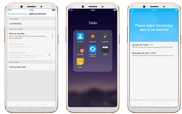 oppo backup