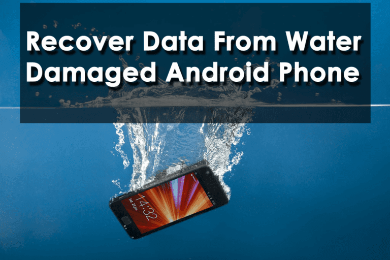 retrieve data from water damaged iphone