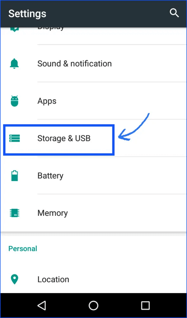 usb storage