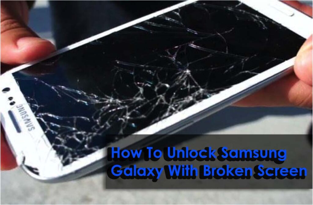 Unlock android phone with broken screen milasopa