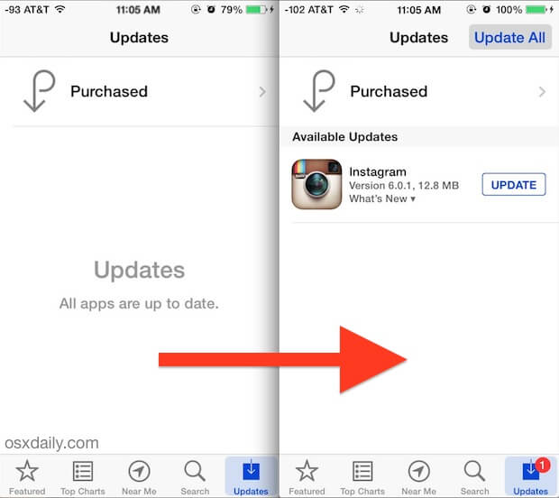 update app to latest version