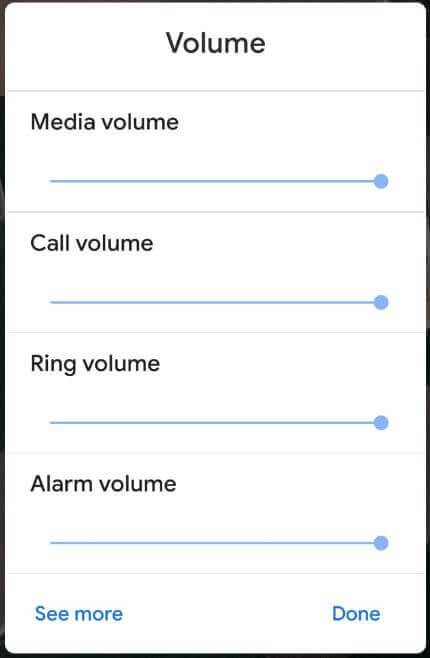 Check Media Volume