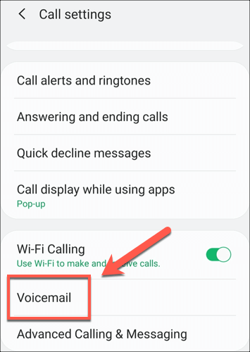 voicemail settings2