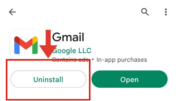 uninstall-gmail