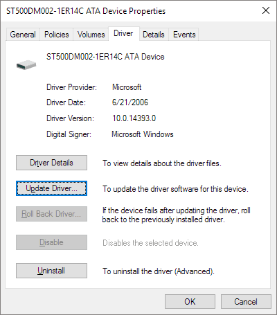 update driver