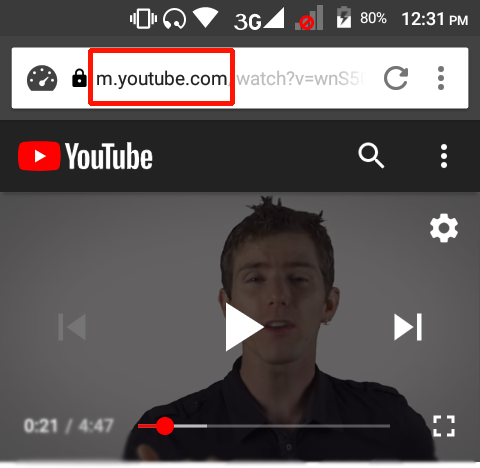 youtube mobile