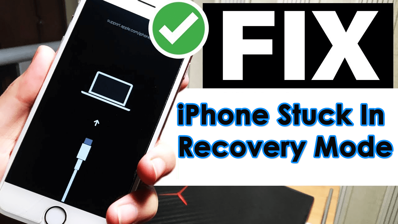8 Ways To Fix iPhone Stuck In Recovery Mode After iOS 16/15 Update
