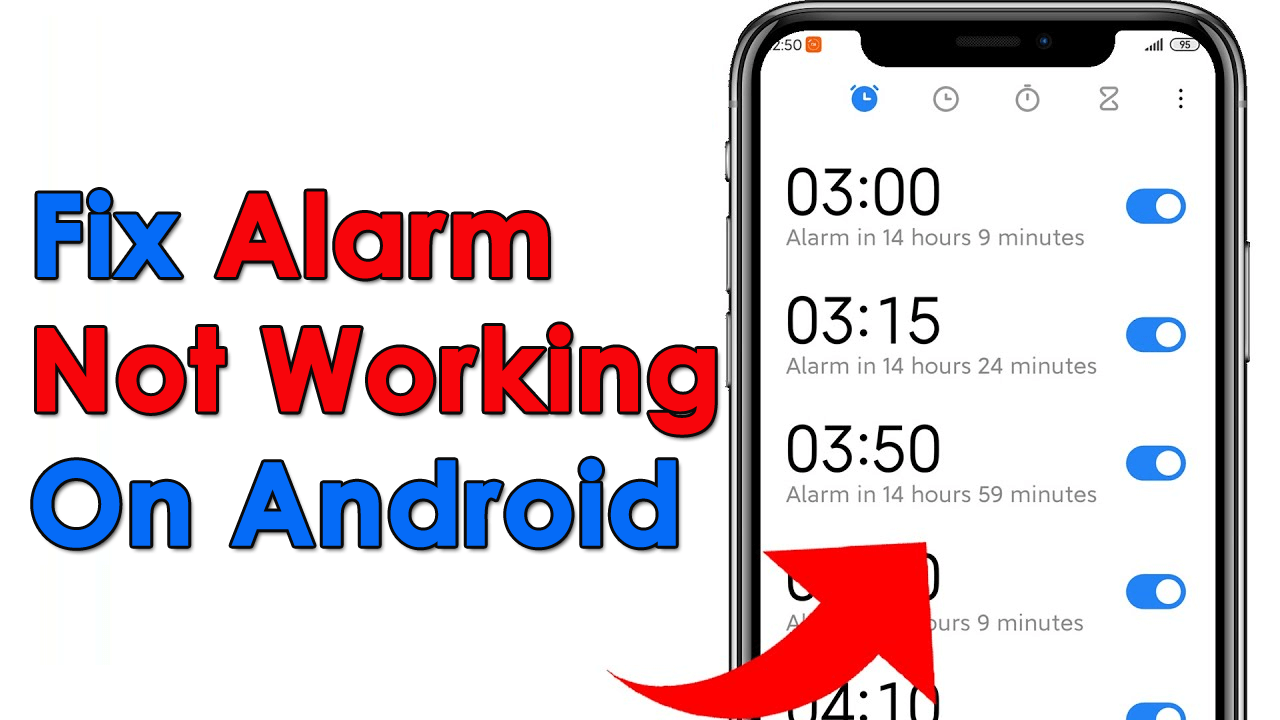 Fix Alarm Not Working On Android Phones