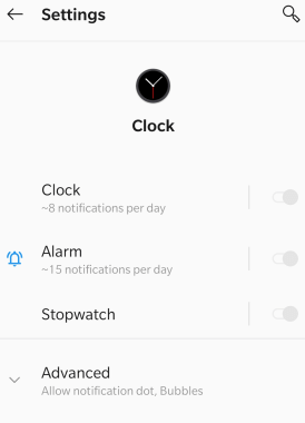 check alarm notifications1