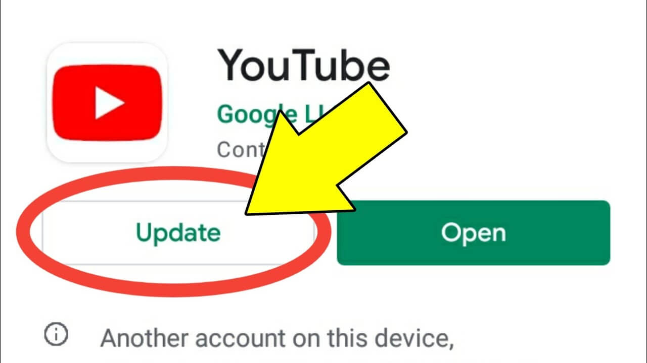 update Youtube