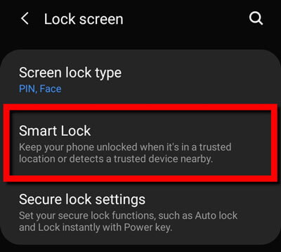 use smart lock