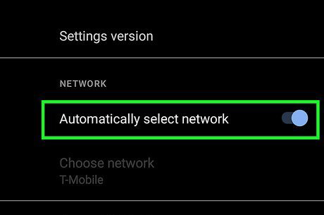 Switch Mobile Network Operators