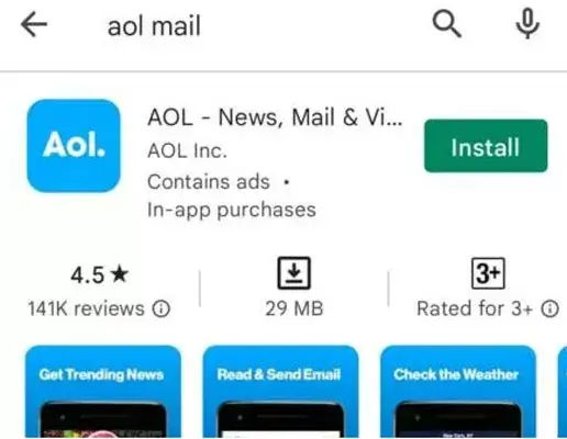 install aol mail